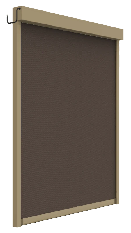 Wygląd i konfiguracja rolety ZIP Screen 89 Sparrow Blinds